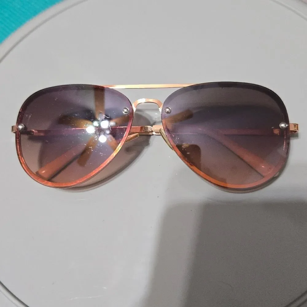 Womens fashion aviator sunglasses